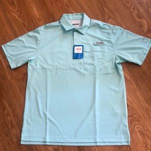 Columbia men’s Flycaster Pocket Polo. NWT